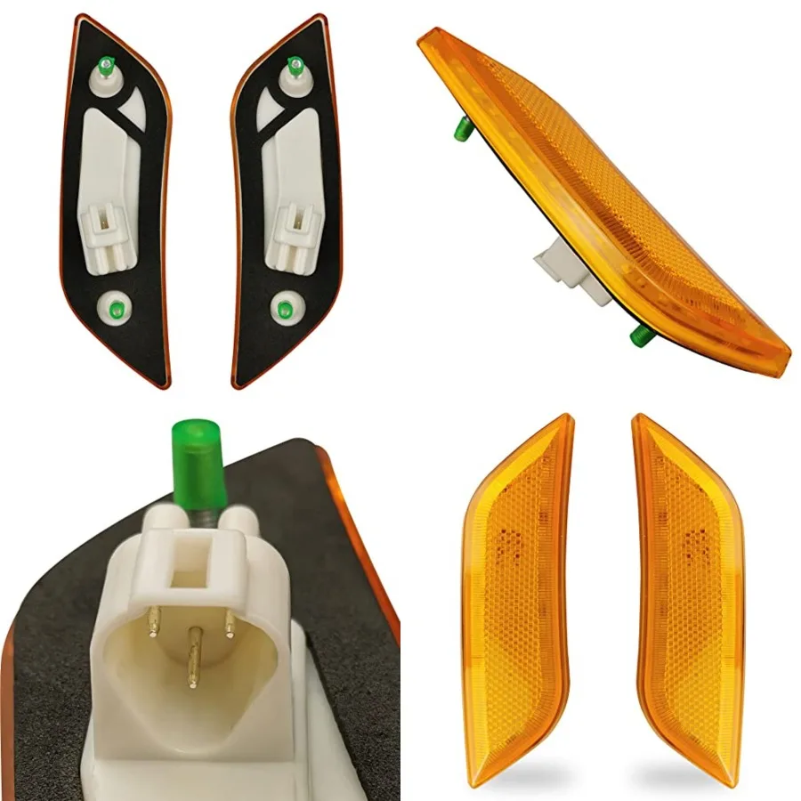 FV LED Front Fender Turn Signal Lights 2PCS Side Indicator Lamps Compatible with Peterbilt 579 2013-Present and 587 (2011-2018)
FV LED Front Fender Turn Signal Lights 2PCS Side Indicator Lamps Compatible with Peterbilt 579 2013-Present and 587 (2011-2018)