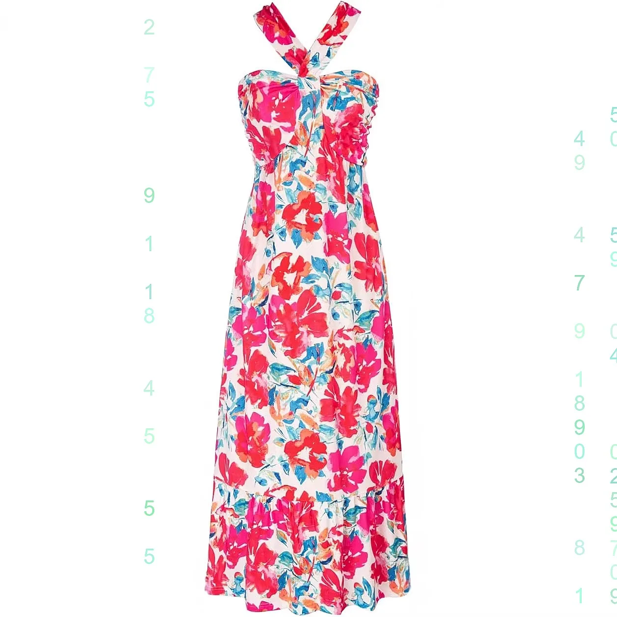 Women's Summer Floral Long Dress Cross Backless Sleeveless Maxi Dress Spring Summer Jumpsuit Playsuit
Women's Summer Floral Long Dress Cross Backless Sleeveless Maxi Dress Spring Summer Jumpsuit Playsuit