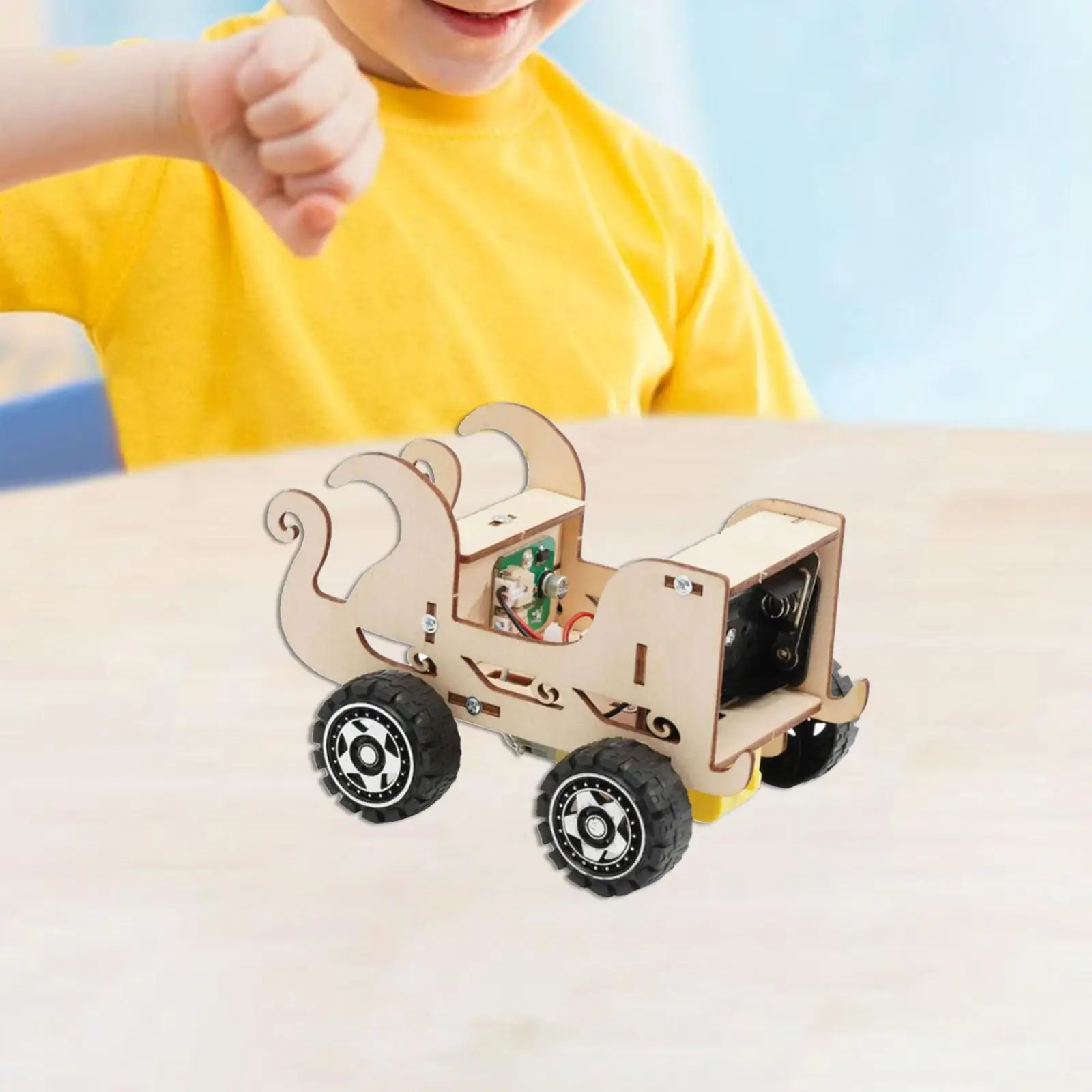 Wooden Voice Control Car Science Kits Teaching Materials Handmade Educational Experiment Project for Kids Teens Children Gift
Wooden Voice Control Car Science Kits Teaching Materials Handmade Educational Experiment Project for Kids Teens Children Gift