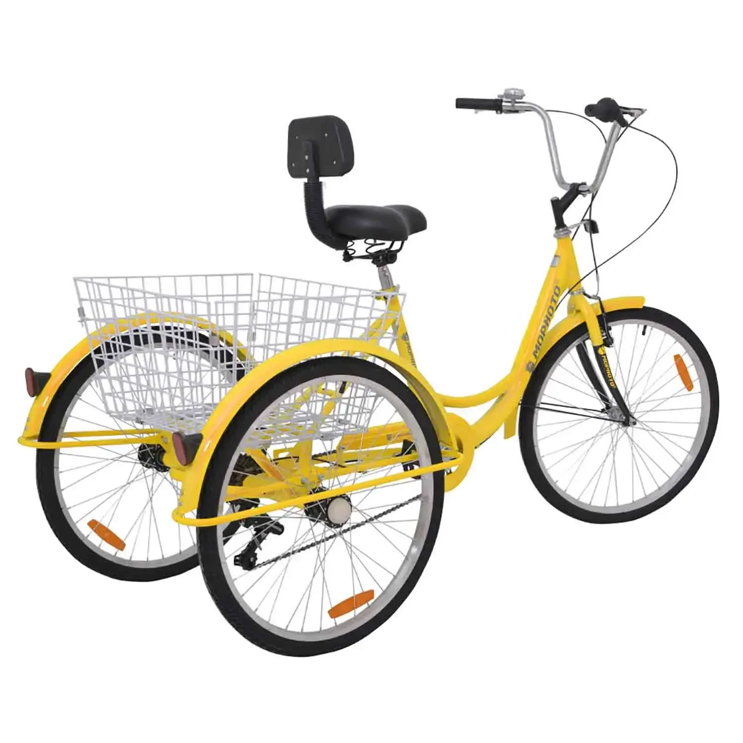 24 Inch Adult Steel Frame 7 Speed Triciclo Para Adult 3 Wheel Trike Cargo Rickshaw Pedal Bike Tricycle
24 Inch Adult Steel Frame 7 Speed Triciclo Para Adult 3 Wheel Trike Cargo Rickshaw Pedal Bike Tricycle