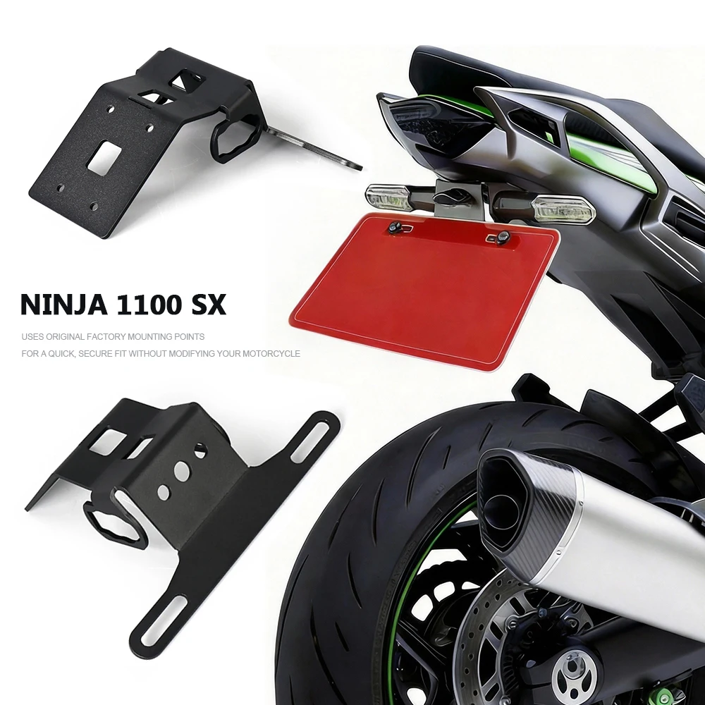 For Kawasaki Ninja 1100SX 1100 SX 2024-2025 Tail Tidy Fender Eliminator Bracket Motorcycle Rear Tail Stock License Plate Frame
For Kawasaki Ninja 1100SX 1100 SX 2024-2025 Tail Tidy Fender Eliminator Bracket Motorcycle Rear Tail Stock License Plate Frame