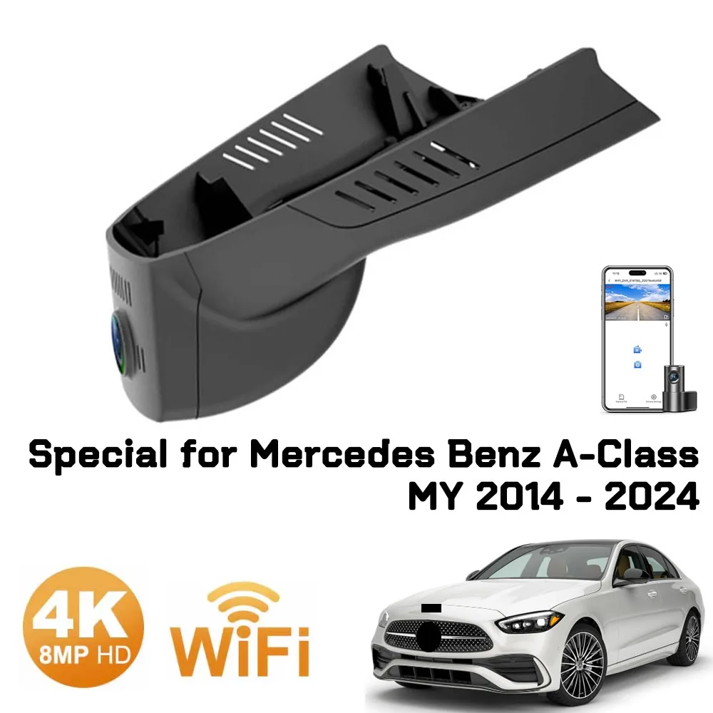 Dashcam Front Rear Dash Cam 4K Wifi Dual Camera for Mercedes Benz A Class 2024 2023 2022 2021 2020 2019 2018 2017 2016 2015 2014
Dashcam Front Rear Dash Cam 4K Wifi Dual Camera for Mercedes Benz A Class 2024 2023 2022 2021 2020 2019 2018 2017 2016 2015 2014