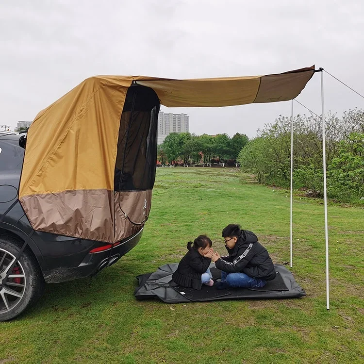 Factory Direct Outdoor Awning Camping Portable Waterproof Sunshade Simple Car Truck Rear Tent For Children And Adults
Factory Direct Outdoor Awning Camping Portable Waterproof Sunshade Simple Car Truck Rear Tent For Children And Adults