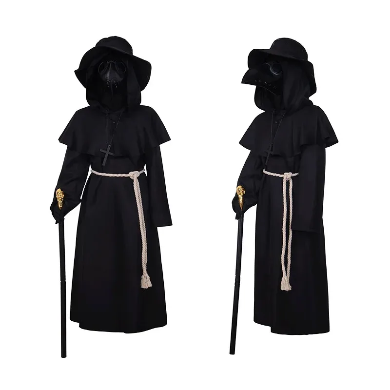 CyDoctor Schnabel Plague Cosplay Costume Black Uniform Boys Halloween Carnival Cosplay Doctor Schnabel Customized Clothes
CyDoctor Schnabel Plague Cosplay Costume Black Uniform Boys Halloween Carnival Cosplay Doctor Schnabel Customized Clothes