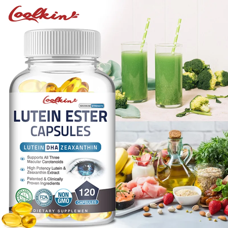 Lutein Ester — содержит лютеину и зерексантину для защиты здоровья глаз, поддерживает здоровое зрение и уменьшает усталость глаз — 120 капсул
Lutein Ester — содержит лютеину и зерексантину для защиты здоровья глаз, поддерживает здоровое зрение и уменьшает усталость глаз — 120 капсул