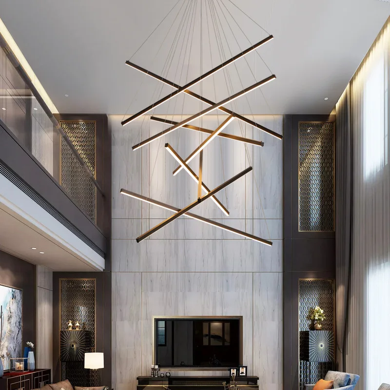 Modern LED Aluminum Chandelier Long Line Pendant Lights Stair Ceiling Lamp Room Decor Highrise Living Room Home Decoration
Modern LED Aluminum Chandelier Long Line Pendant Lights Stair Ceiling Lamp Room Decor Highrise Living Room Home Decoration
