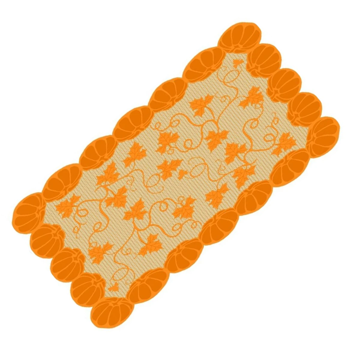 Pumpkin Maple Leaves Lace Tablecloth 152x213cm Thanksgiving Halloween Party Table Cover Table Cover
Pumpkin Maple Leaves Lace Tablecloth 152x213cm Thanksgiving Halloween Party Table Cover Table Cover