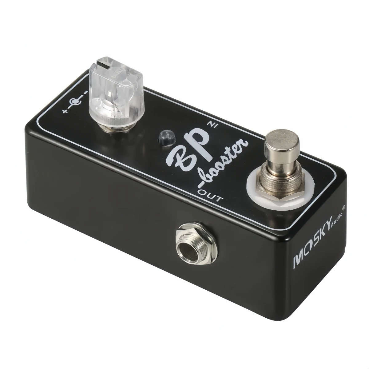 Mosky BP Booster Clean Boost Pedal True Bypass Mini Size Full Metal Shell for Electric Guitar Bass Electro-Acoustic Products
Mosky BP Booster Clean Boost Pedal True Bypass Mini Size Full Metal Shell for Electric Guitar Bass Electro-Acoustic Products
