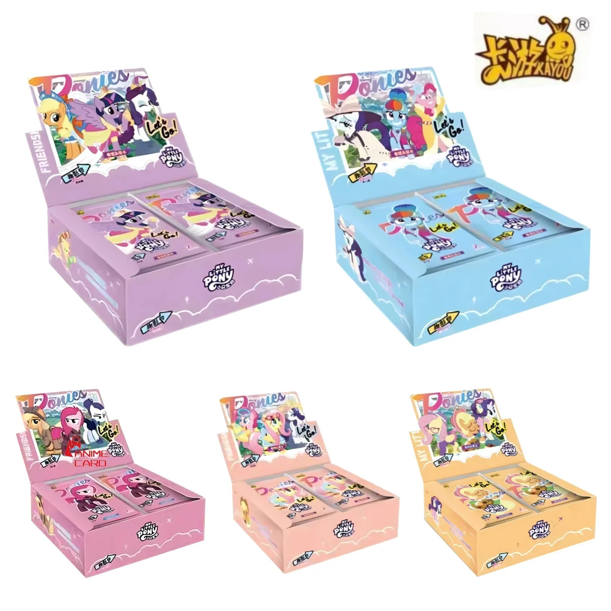 KAYOU Genuine My Little Pony Card Fun Shadow Bag Full Set Original Box Anime Peripheral Collection Card Toys Holiday Gift
KAYOU Genuine My Little Pony Card Fun Shadow Bag Full Set Original Box Anime Peripheral Collection Card Toys Holiday Gift