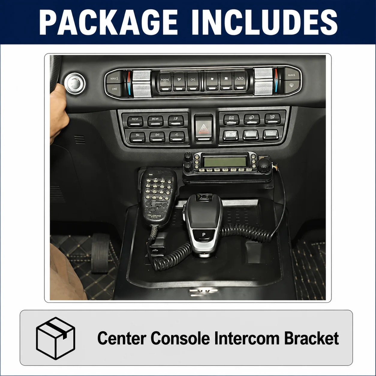 For BAIC 212 T01 2024 2025 Car Intercom Bracket Modified Microphone Fixed Radio Auto Off-road Accessories
For BAIC 212 T01 2024 2025 Car Intercom Bracket Modified Microphone Fixed Radio Auto Off-road Accessories