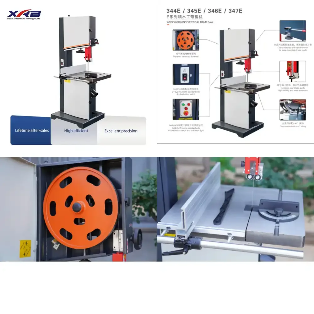 MJ345E High Sales 20-inch Vertical Band Saw Wheel Diameter 500mm Woodworking Vertical Band Saw Machine
MJ345E High Sales 20-inch Vertical Band Saw Wheel Diameter 500mm Woodworking Vertical Band Saw Machine