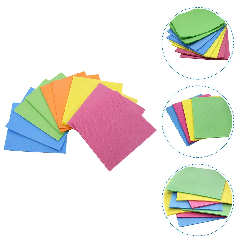 10 Pcs Wood Pulp Cotton Cleaning Cloth Kitchen Dish Towels Sponge Cloths Water Absorbing Rags Cellulose Dishwashing Reusable
10 Pcs Wood Pulp Cotton Cleaning Cloth Kitchen Dish Towels Sponge Cloths Water Absorbing Rags Cellulose Dishwashing Reusable