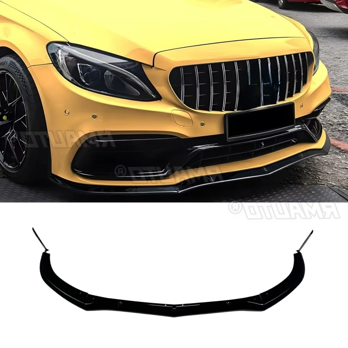 For Mercedes Benz C-Class W205 S205 2015-2022 C63 AMG Car Front Bumper Spoiler Lip Diffuser Modification Part Bumper Guard
For Mercedes Benz C-Class W205 S205 2015-2022 C63 AMG Car Front Bumper Spoiler Lip Diffuser Modification Part Bumper Guard
