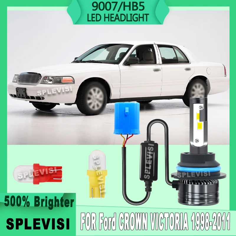 Corrosion Resistant IP67 Waterproof Warranty LED HEADLIGHT For Ford CROWN VICTORIA 1998 1999 2000 2001 2002 2003 2004 2005-2011
Corrosion Resistant IP67 Waterproof Warranty LED HEADLIGHT For Ford CROWN VICTORIA 1998 1999 2000 2001 2002 2003 2004 2005-2011
