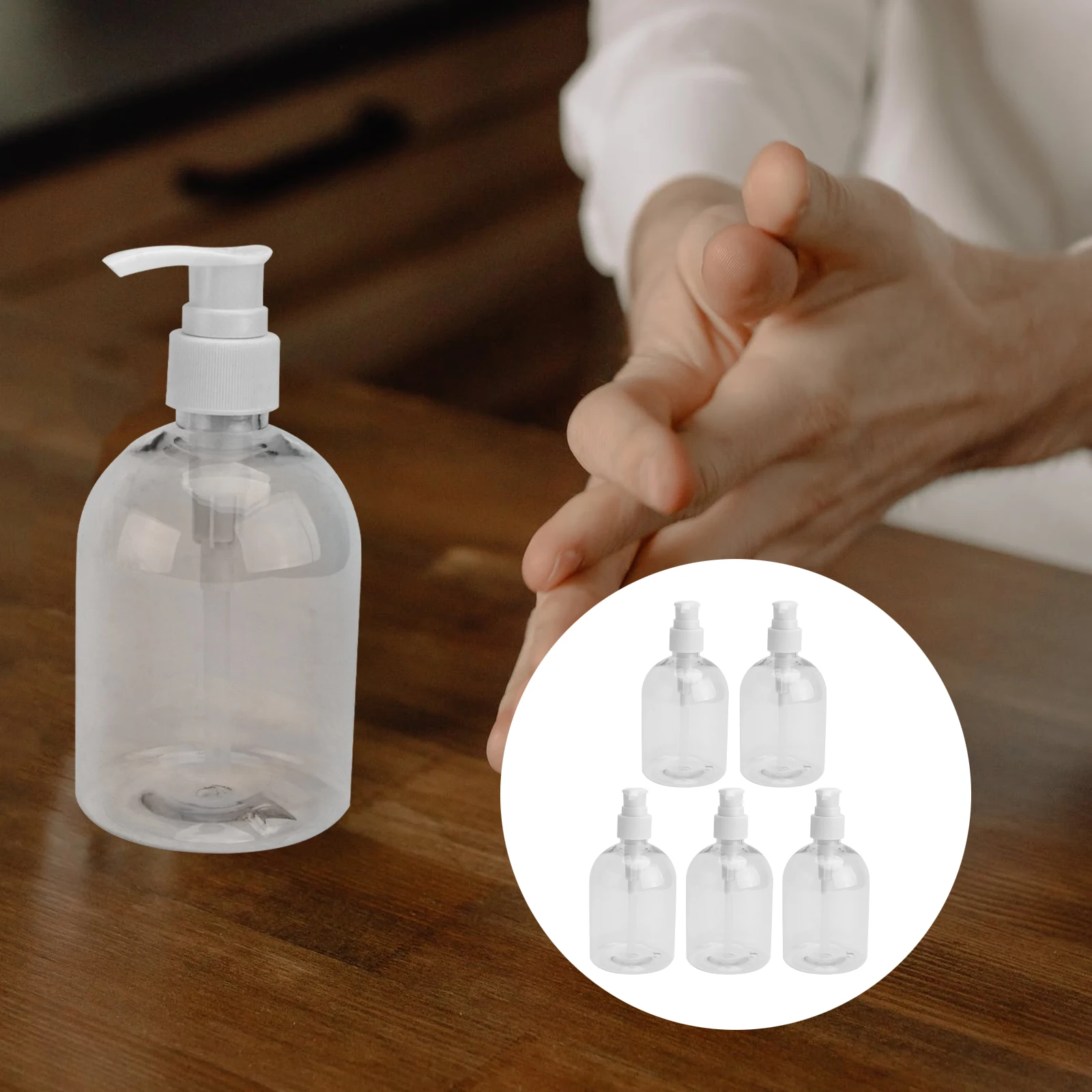 5pcs Lotion Bottles Plastic Safe Material Refillable Reusable Travel Toiletries Containers Shampoo Bottle Empty
5pcs Lotion Bottles Plastic Safe Material Refillable Reusable Travel Toiletries Containers Shampoo Bottle Empty