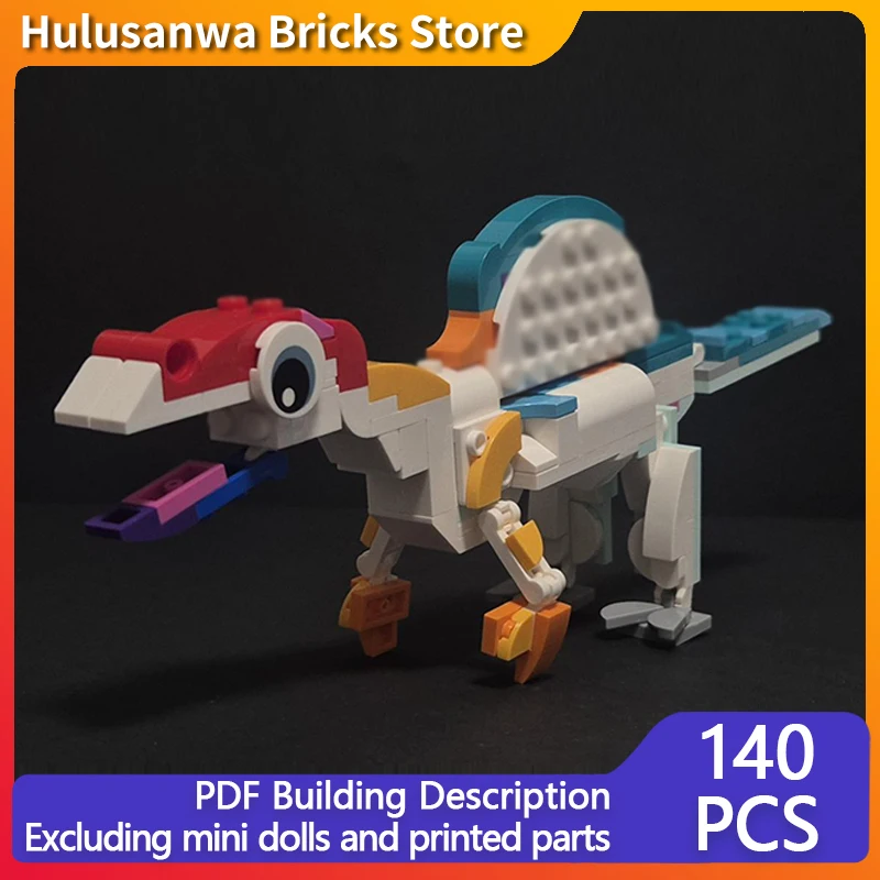 Creators Animal Series Model MOC Building Block Spinosaurus Modular Technology Gifts Holiday Assemble Children Toys Suit 
Creators Animal Series Model MOC Building Block Spinosaurus Modular Technology Gifts Holiday Assemble Children Toys Suit