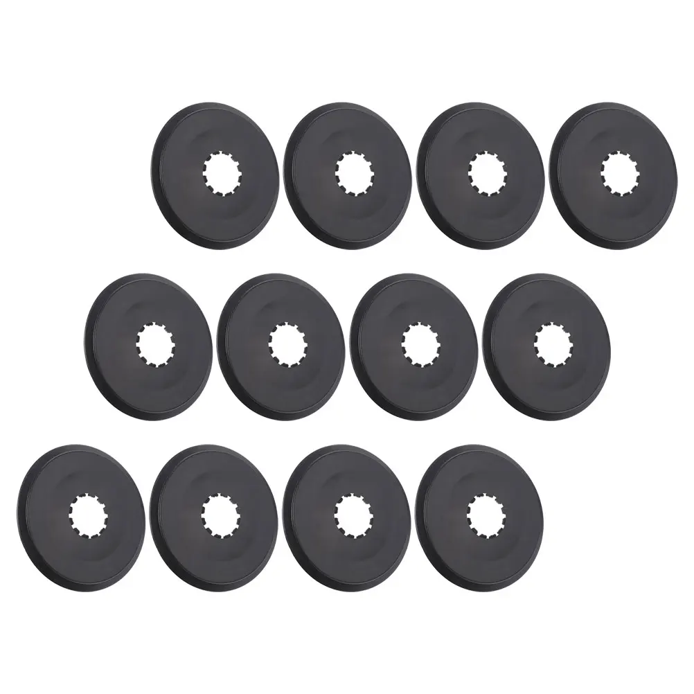 12 Pcs Bicycle Covers Rear Brake Disc Guard Flat Holder Freewheel Protector Mountain Bike Sprocket Wheel Set Hub Cover
12 Pcs Bicycle Covers Rear Brake Disc Guard Flat Holder Freewheel Protector Mountain Bike Sprocket Wheel Set Hub Cover
