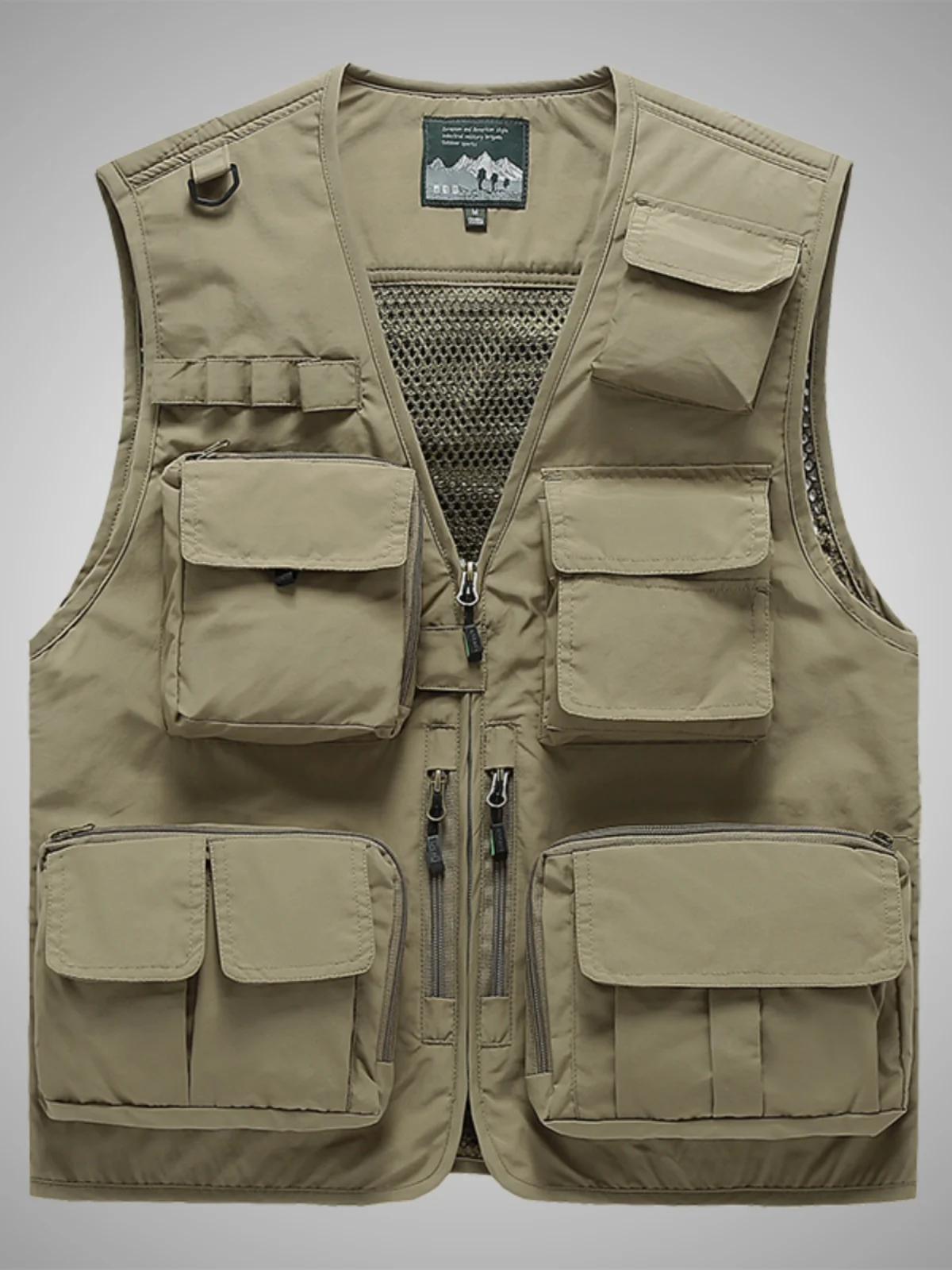 Мужской уличный рабочий жилет большого размера для весны и осени, с множеством карманов, для фотографов и рыбаков, модный вязаный жилет с V-образным вырезом на молнии, повседневный
Мужской уличный рабочий жилет большого размера для весны и осени, с множеством карманов, для фотографов и рыбаков, модный вязаный жилет с V-образным вырезом на молнии, повседневный