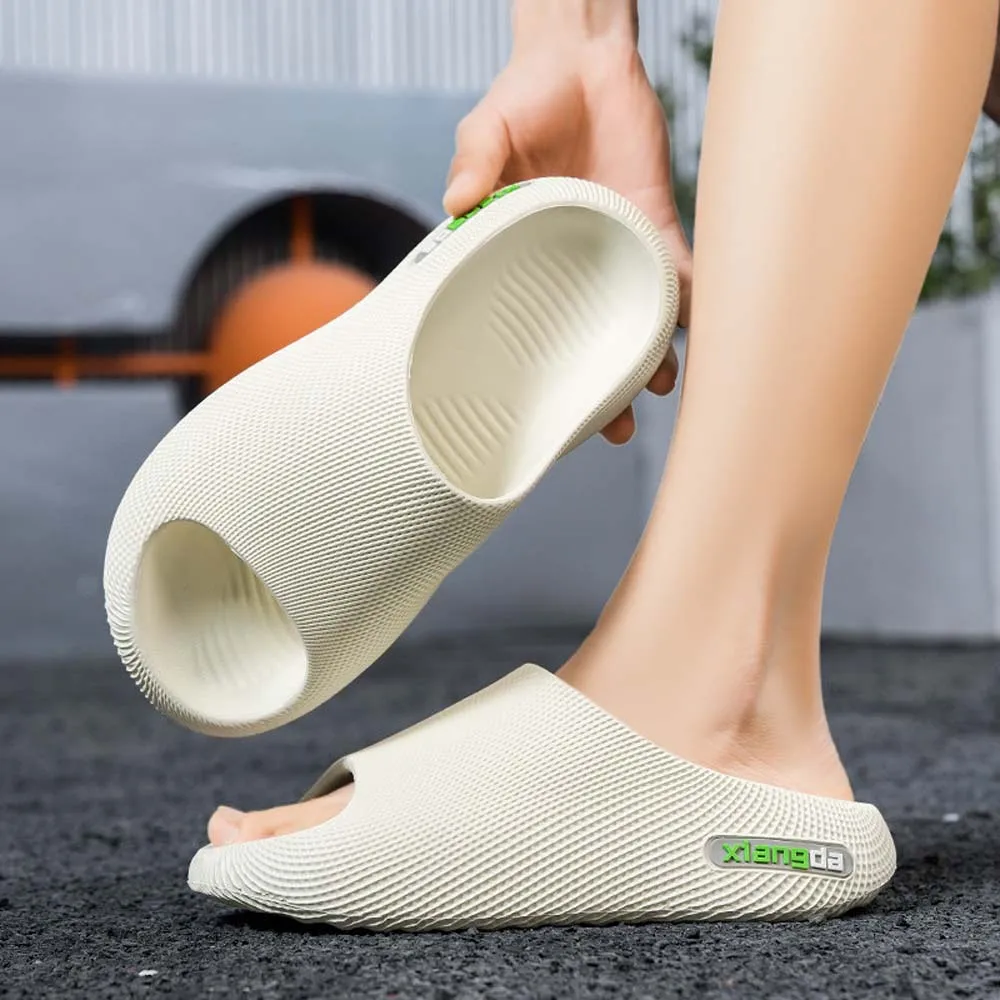 Summer Fashion Slippers For Men Indoor Outdoor Sandals Beach Flip Flop Thick Sole Male Slides Summer Non-Slip Men Shower Slipper
Summer Fashion Slippers For Men Indoor Outdoor Sandals Beach Flip Flop Thick Sole Male Slides Summer Non-Slip Men Shower Slipper