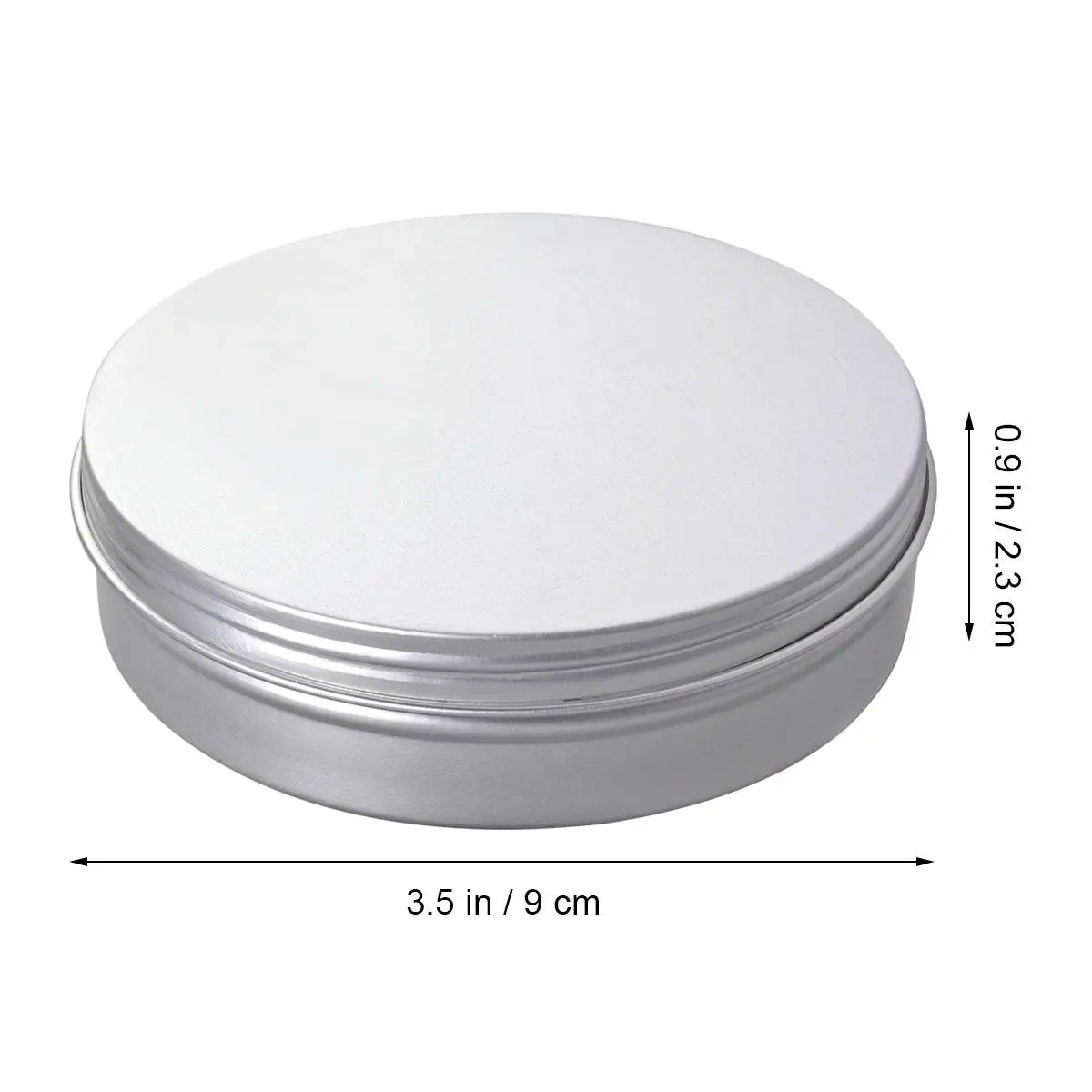 Screw Cap Aluminum Box 150 Ml Travel Jars Lightweight Portable Bottles Cream Containers Mini Storage Vials For Trip
Screw Cap Aluminum Box 150 Ml Travel Jars Lightweight Portable Bottles Cream Containers Mini Storage Vials For Trip