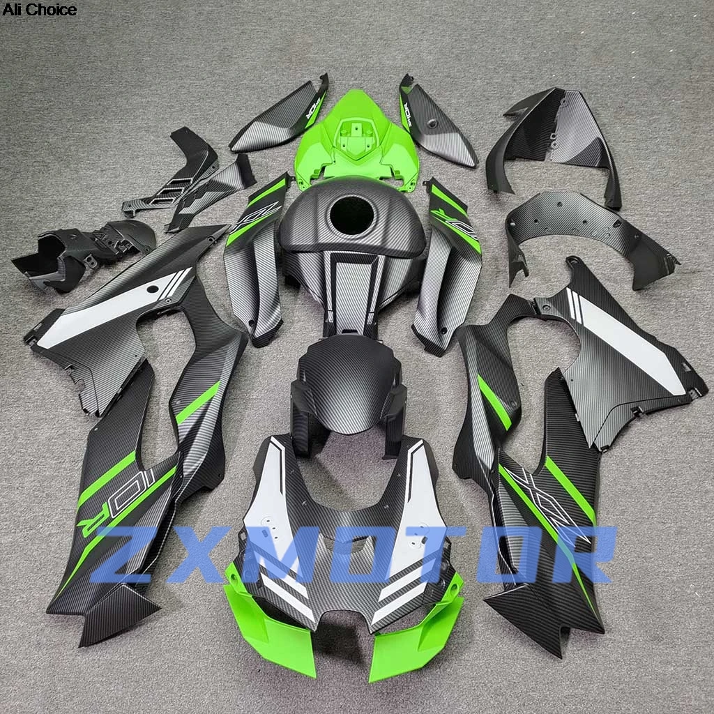 Free Custom Fairings for KAWASAKI ZX10R 2021 2022 2023 Carbon Fibre ABS Motorcycle Fairing Kit ZX 10R 21 22 23
Free Custom Fairings for KAWASAKI ZX10R 2021 2022 2023 Carbon Fibre ABS Motorcycle Fairing Kit ZX 10R 21 22 23