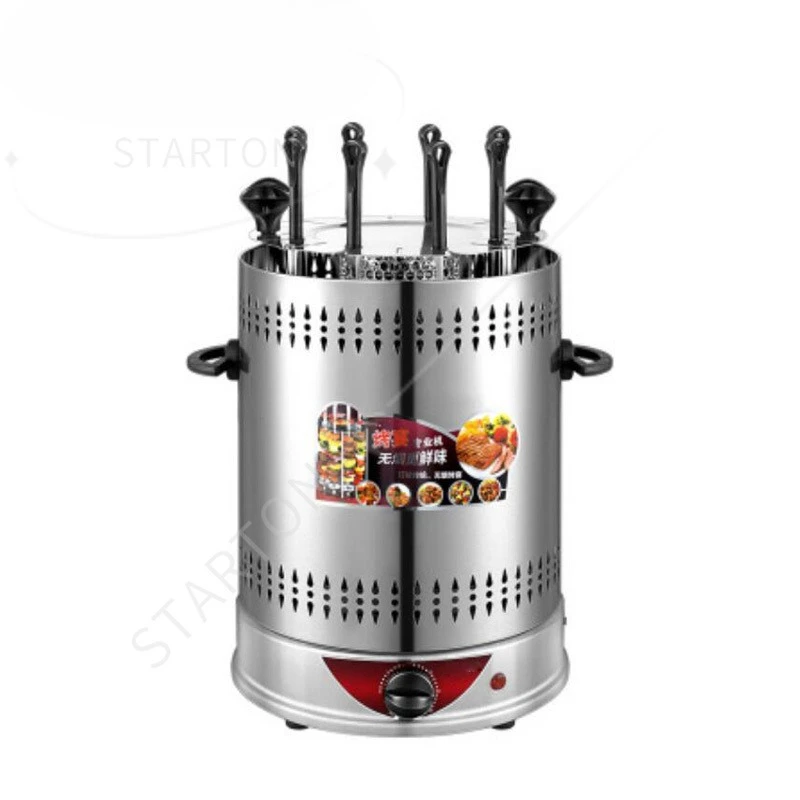 Vertical Electric Kebab Grill 6/8/10 Sticks Automatic Rotating Barbecue Smokeless BBQ Rotisserie Lamb Skewers Oven
Vertical Electric Kebab Grill 6/8/10 Sticks Automatic Rotating Barbecue Smokeless BBQ Rotisserie Lamb Skewers Oven