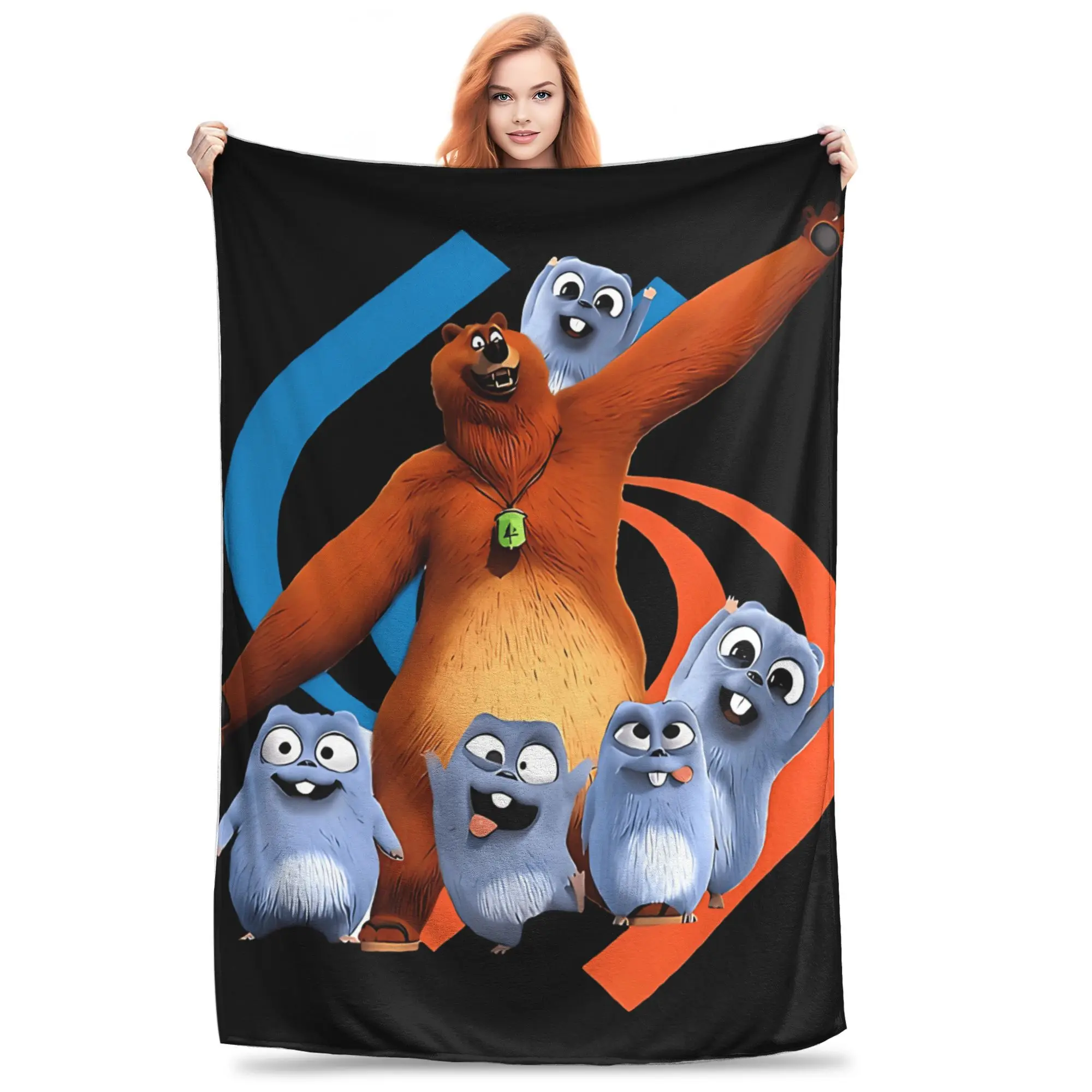 Grizzly and Lemmings Survival Journeys Blanket Quality Soft Throw Blanket Winter Girls Boys Living Room Fashion Bedspread
Grizzly and Lemmings Survival Journeys Blanket Quality Soft Throw Blanket Winter Girls Boys Living Room Fashion Bedspread