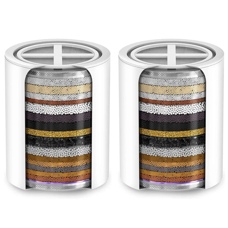 B07B-2X 20 Stage Replacement Shower Water Filter Cartridge (No Housing), Compatible With Any Shower Filter Of Similar Design
B07B-2X 20 Stage Replacement Shower Water Filter Cartridge (No Housing), Compatible With Any Shower Filter Of Similar Design