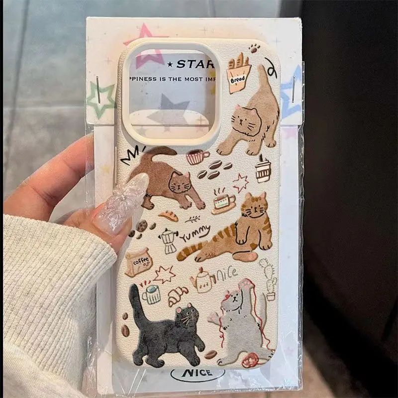 Phone Case Five Little Kittens Design For iPhone 17 Air 11 13 14 12 15 16 Pro Max XS XR 7 8 Plus 16E Soft Silicone Bumper Cover
Phone Case Five Little Kittens Design For iPhone 17 Air 11 13 14 12 15 16 Pro Max XS XR 7 8 Plus 16E Soft Silicone Bumper Cover