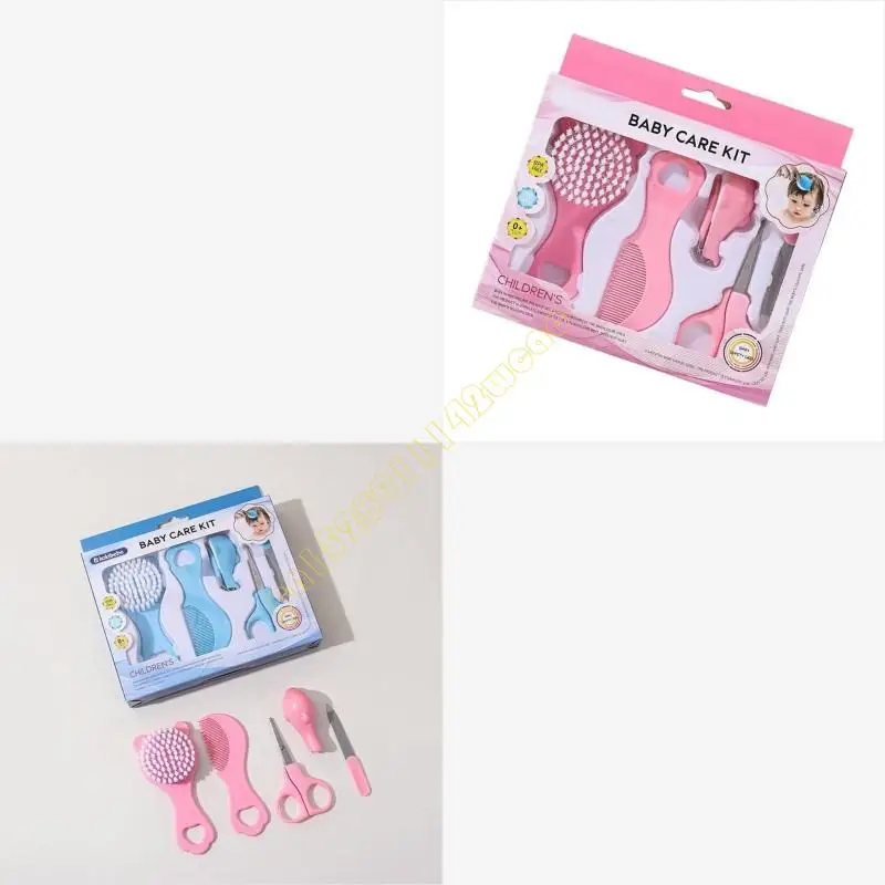 Set of 5pcs Hair Brush and Nails Trimmer Baby Health Care and Grooming Accessory DXAD
Set of 5pcs Hair Brush and Nails Trimmer Baby Health Care and Grooming Accessory DXAD