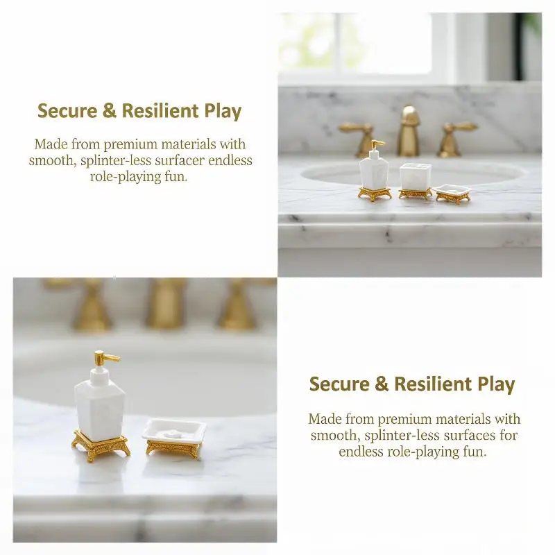 1/3Pcs 1:12 Scale Dollhouse Bathroom Accessory Set Mini Toothbrush Holder Model
1/3Pcs 1:12 Scale Dollhouse Bathroom Accessory Set Mini Toothbrush Holder Model