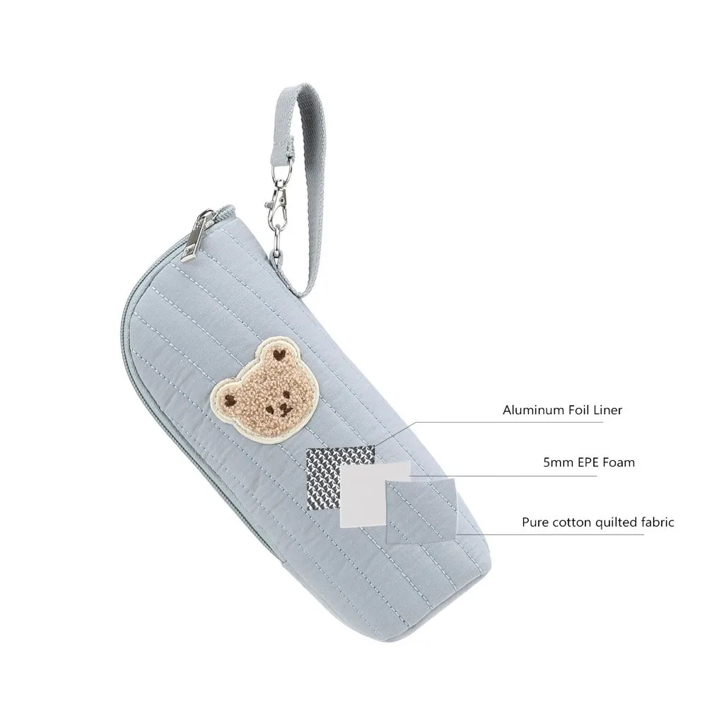 Портативный дизайн, термосумка для бутылок с медведем, алюминиевая фольга, изоляция, алюминиевая фольга, сумка-холодильник для грудного молока с ручкой, милый медведь
Портативный дизайн, термосумка для бутылок с медведем, алюминиевая фольга, изоляция, алюминиевая фольга, сумка-холодильник для грудного молока с ручкой, милый медведь