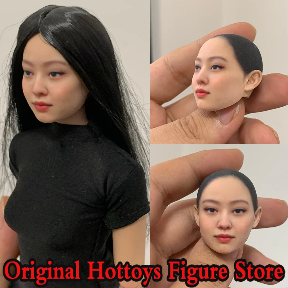 1/6 Scale Female Soldier Head Sculpture Jennie Kim Korean Female Singer Head Carving Fit 12-inches Action Figure Model Doll
1/6 Scale Female Soldier Head Sculpture Jennie Kim Korean Female Singer Head Carving Fit 12-inches Action Figure Model Doll