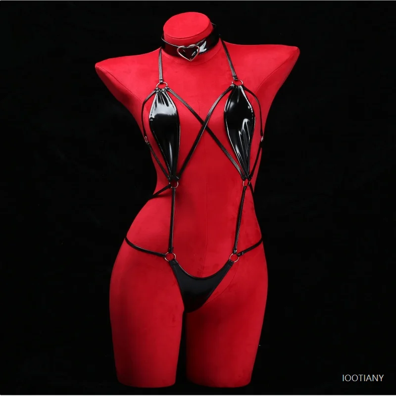 Sexy Hollow Sexy Lingerie Red Tights Women's Cosplay Exposed Chest Thong Underwear Temptation Sexy Clothing Exotic Nightdress
Sexy Hollow Sexy Lingerie Red Tights Women's Cosplay Exposed Chest Thong Underwear Temptation Sexy Clothing Exotic Nightdress