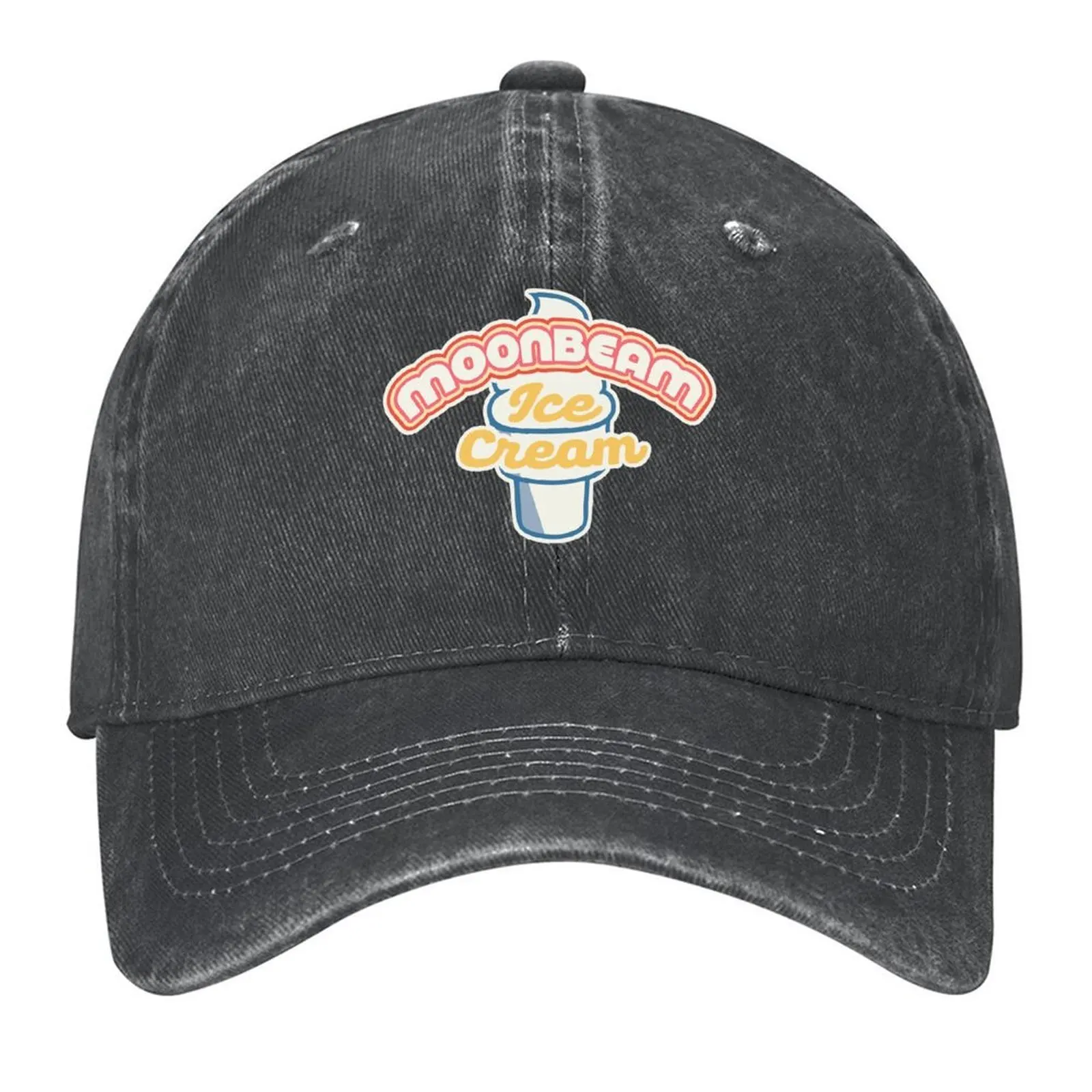 Moonbeam Ice Cream (Benson Boone) - Official Logo from the Mr. Electric Blue Music Video Baseball Cap
Moonbeam Ice Cream (Benson Boone) - Official Logo from the Mr. Electric Blue Music Video Baseball Cap