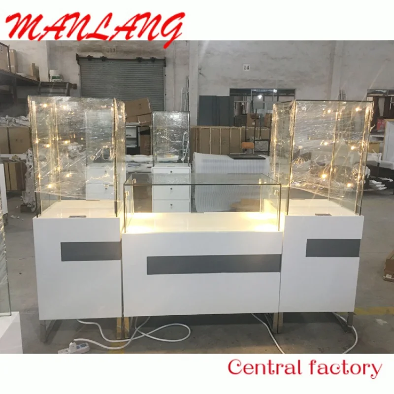 Custom Luxury Wooden Glass jewel Display Cabinet And Showcase For Jewelry Store Decoration Jewellery Shop Furniture Design
Custom Luxury Wooden Glass jewel Display Cabinet And Showcase For Jewelry Store Decoration Jewellery Shop Furniture Design