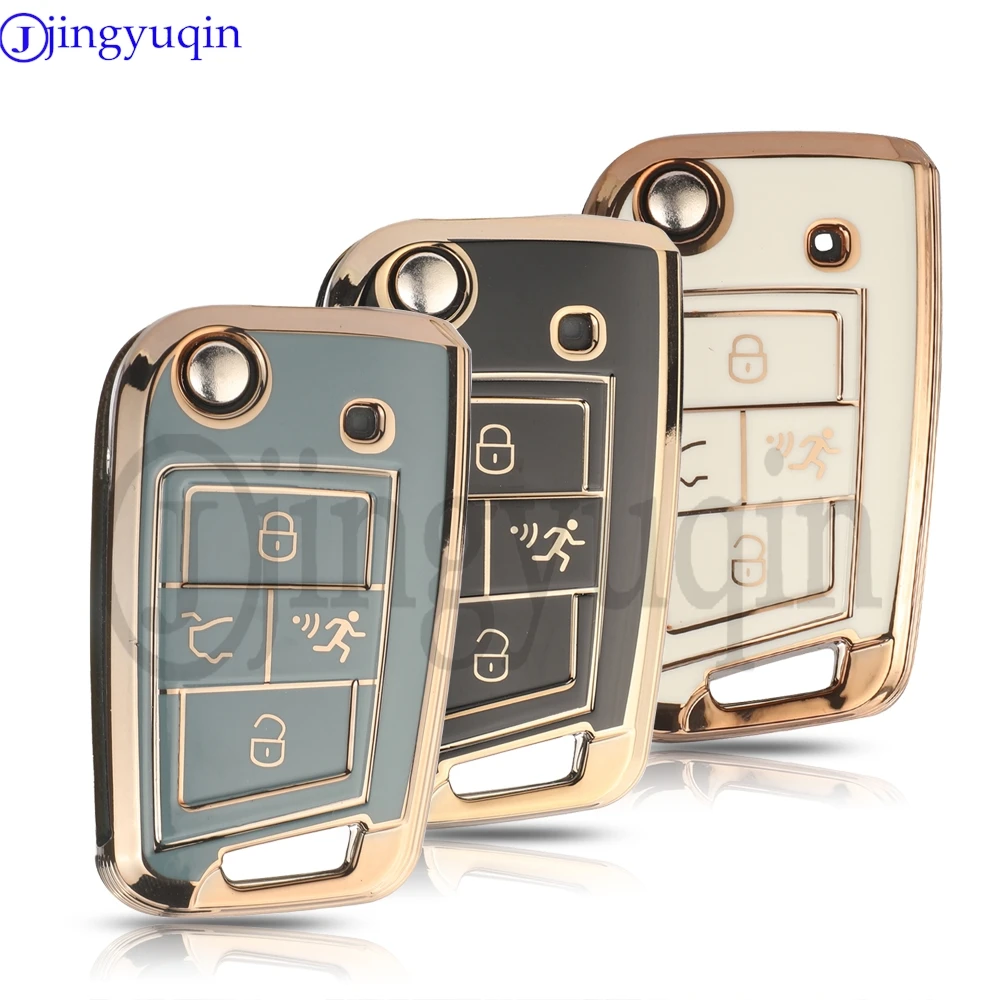 jingyuqin 4BTN Soft TPU For VW Volkswagen Accessories Atlas Golf GTI Jetta Tiguan Accessories Car Remote Control Key Case FOB
jingyuqin 4BTN Soft TPU For VW Volkswagen Accessories Atlas Golf GTI Jetta Tiguan Accessories Car Remote Control Key Case FOB
