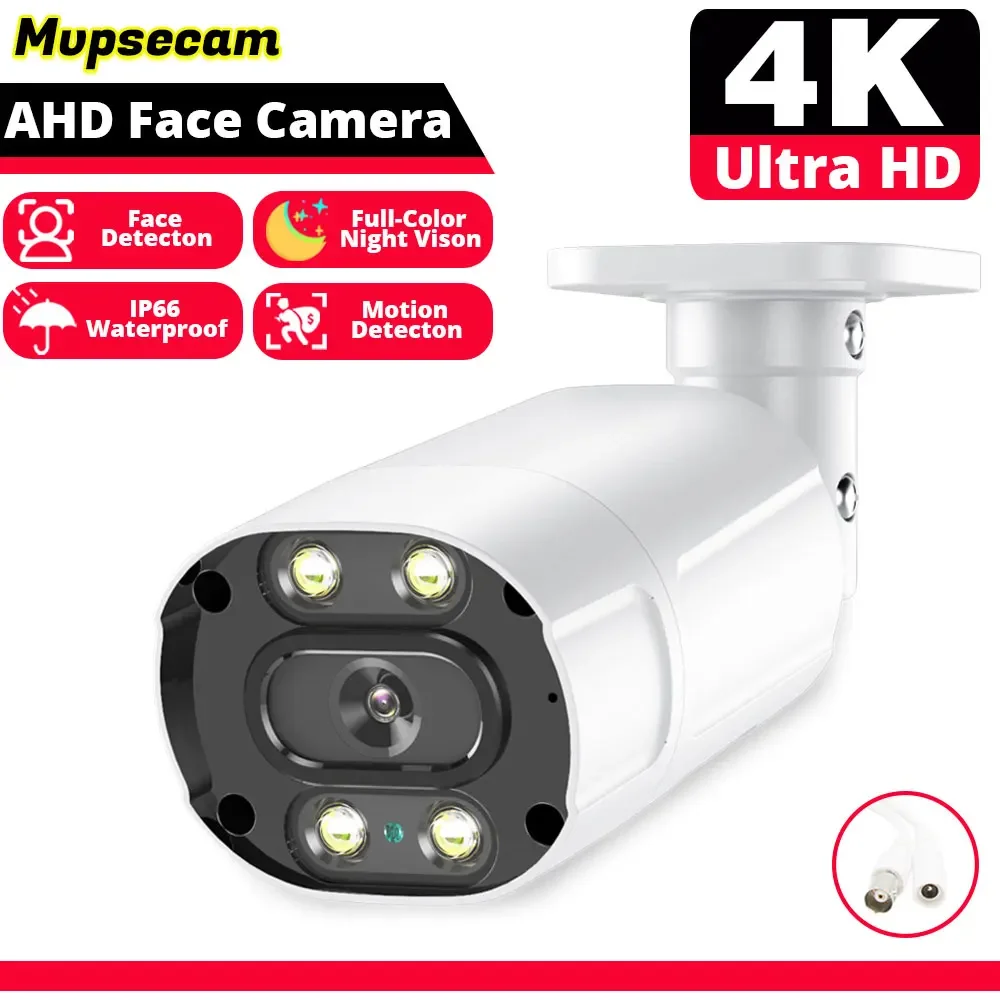 AHD Camera 4K 8MP HD Surveillance Camera CCTV Bullet Outdoor H.265+ Video Surveillance Camera Face Detection For AHD DVR System 
AHD Camera 4K 8MP HD Surveillance Camera CCTV Bullet Outdoor H.265+ Video Surveillance Camera Face Detection For AHD DVR System