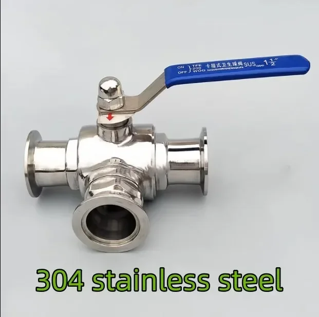 KF16KF25KF40KF50 three-way ball valve vacuum three-way L-shaped T-shaped ball valve manual ball valve 304 stainless steel joint
KF16KF25KF40KF50 three-way ball valve vacuum three-way L-shaped T-shaped ball valve manual ball valve 304 stainless steel joint