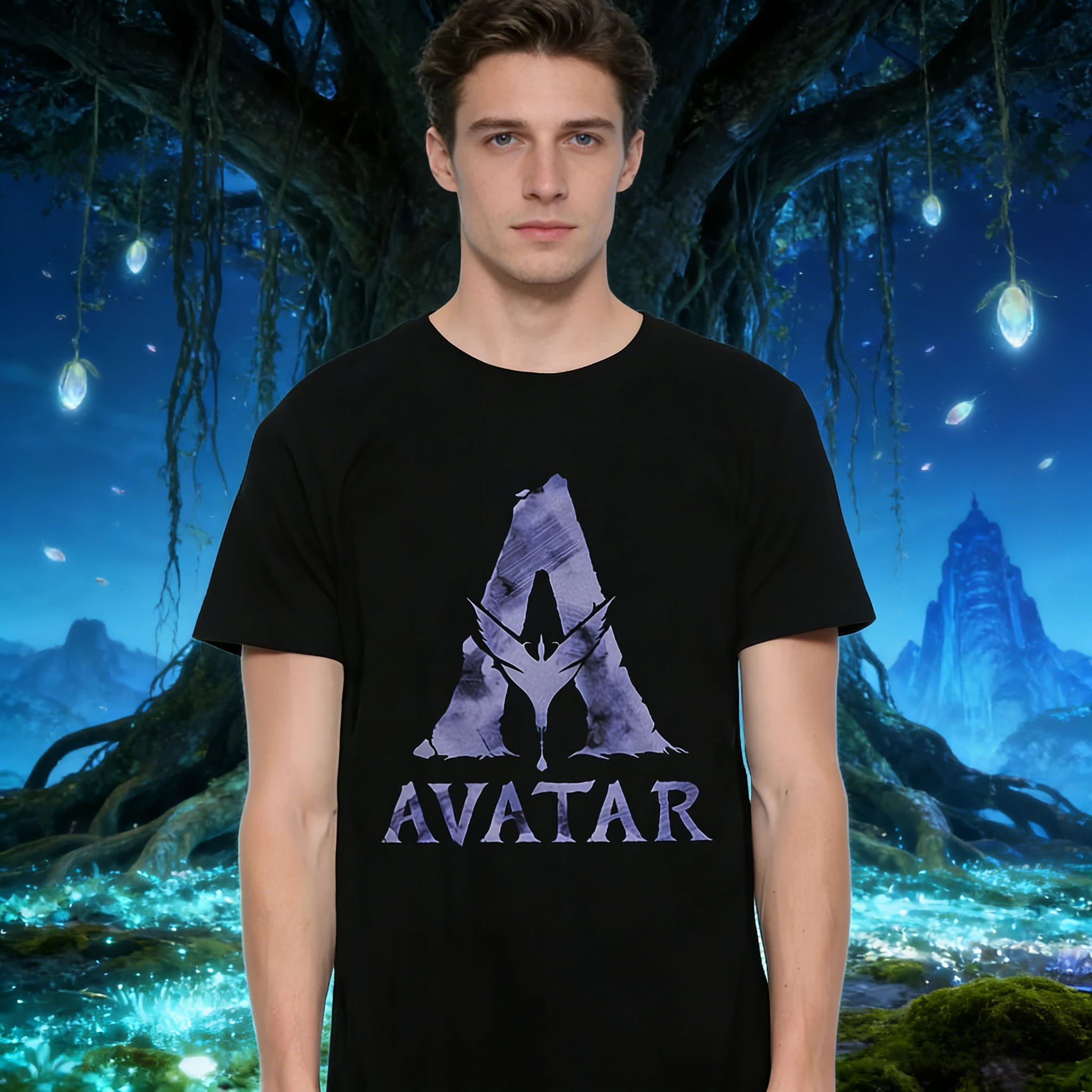 2026 Summer Disney Avatar Print T-shirt for Both Men and Women, A 100% Pure Cotton Short-sleeved Casual Loose Top
2026 Summer Disney Avatar Print T-shirt for Both Men and Women, A 100% Pure Cotton Short-sleeved Casual Loose Top