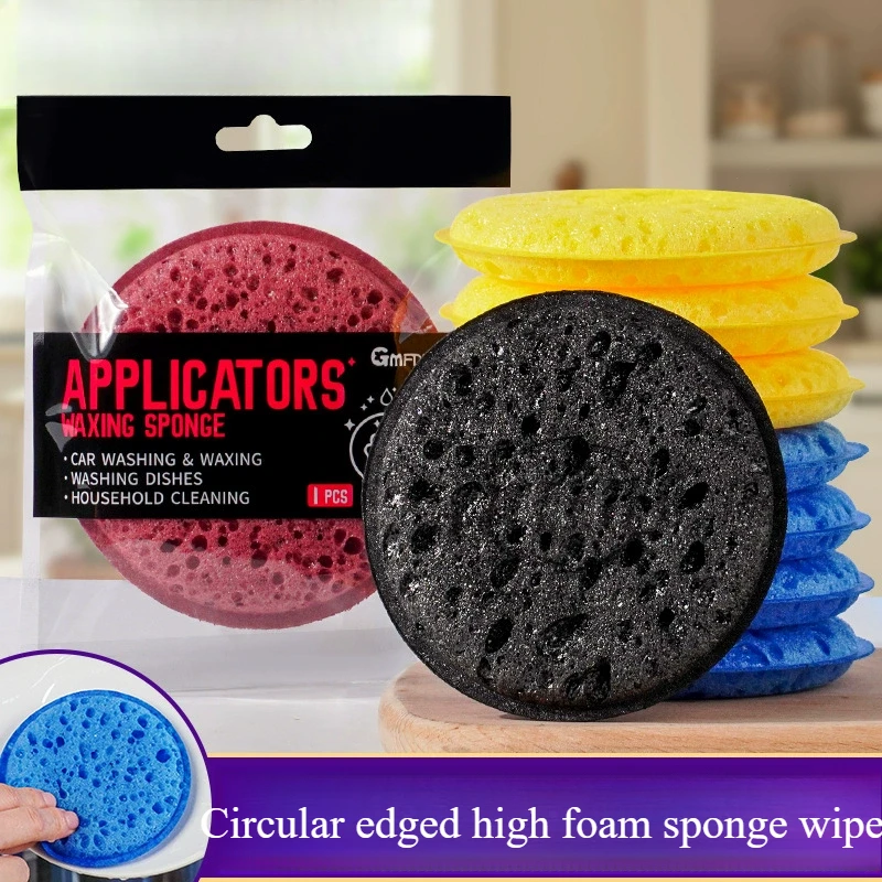 1/6pcs Multi Purpose Circular Edge Pressing High Foam Sponge for Kitchen Cleaning Seaweed Sponge for Car Washing and Polishing
1/6pcs Multi Purpose Circular Edge Pressing High Foam Sponge for Kitchen Cleaning Seaweed Sponge for Car Washing and Polishing