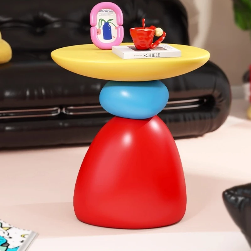 INS Aesthetic Colorful Side Table, Creative Round End Table w/ Tray, Cute Bedside Nightstand,Modern Home Decor Accent Furniture
INS Aesthetic Colorful Side Table, Creative Round End Table w/ Tray, Cute Bedside Nightstand,Modern Home Decor Accent Furniture