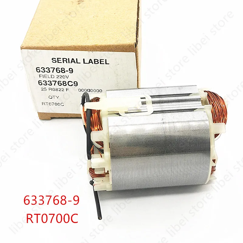 Field Stator 633768-9 Replace for MAKITA RT0700C 220-240V
Field Stator 633768-9 Replace for MAKITA RT0700C 220-240V