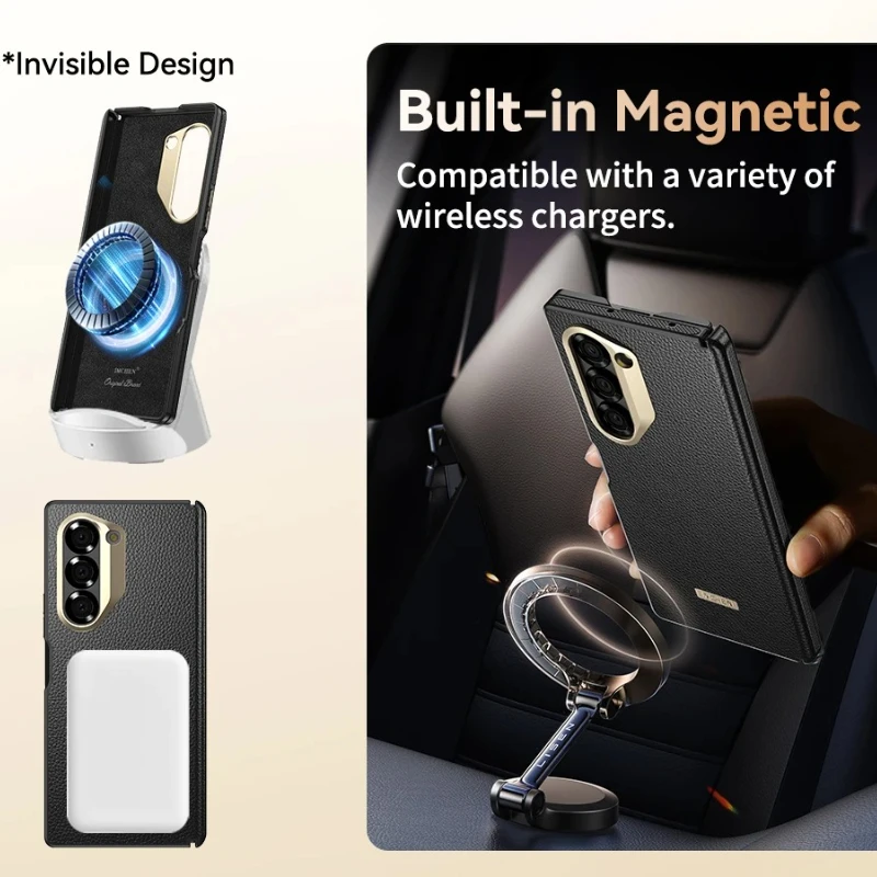 Средне-высококачественный чехол для Samsung Galaxy Z Fold 5 6, магнитная беспроводная зарядка, защита от падения, жесткий чехол с защитой от царапин, чехол для телефона
Средне-высококачественный чехол для Samsung Galaxy Z Fold 5 6, магнитная беспроводная зарядка, защита от падения, жесткий чехол с защитой от царапин, чехол для телефона