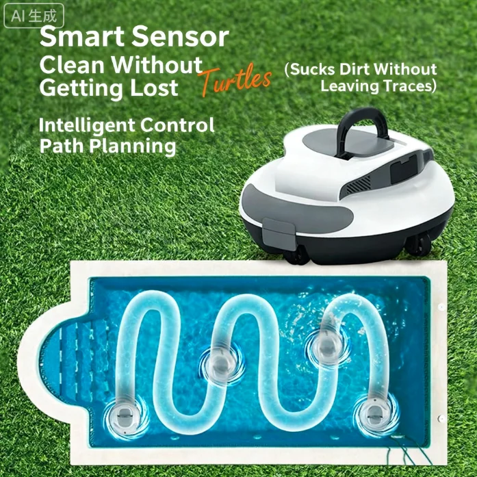 Swimming pool underwater vacuum cleaner with long battery life Fish pond bottom cleaning machine cleaning robot
Swimming pool underwater vacuum cleaner with long battery life Fish pond bottom cleaning machine cleaning robot