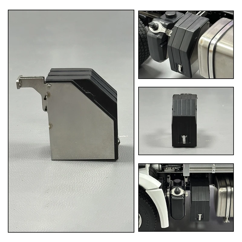 1pcs Metal Gas Tank Battery Box for 1/14 Tamiya RC Truck Car BENZ ACRTOS AROCS 3363 1851 Diy Parts Toys
1pcs Metal Gas Tank Battery Box for 1/14 Tamiya RC Truck Car BENZ ACRTOS AROCS 3363 1851 Diy Parts Toys