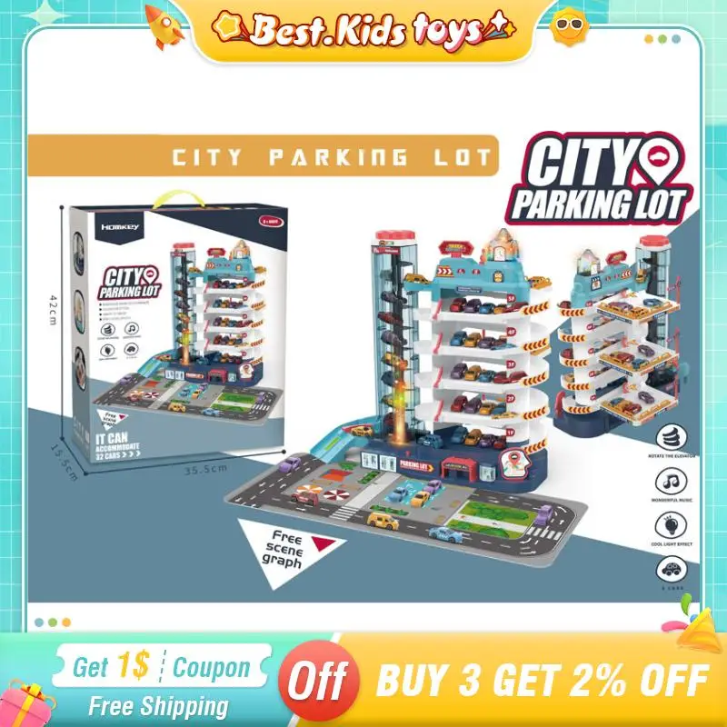Electric 6th Floor Parking Lot Track Slide Car Kids Toy With 8 Cars Inertial Vehicle Boys City Parking Lot Game Birthday Gift
Electric 6th Floor Parking Lot Track Slide Car Kids Toy With 8 Cars Inertial Vehicle Boys City Parking Lot Game Birthday Gift