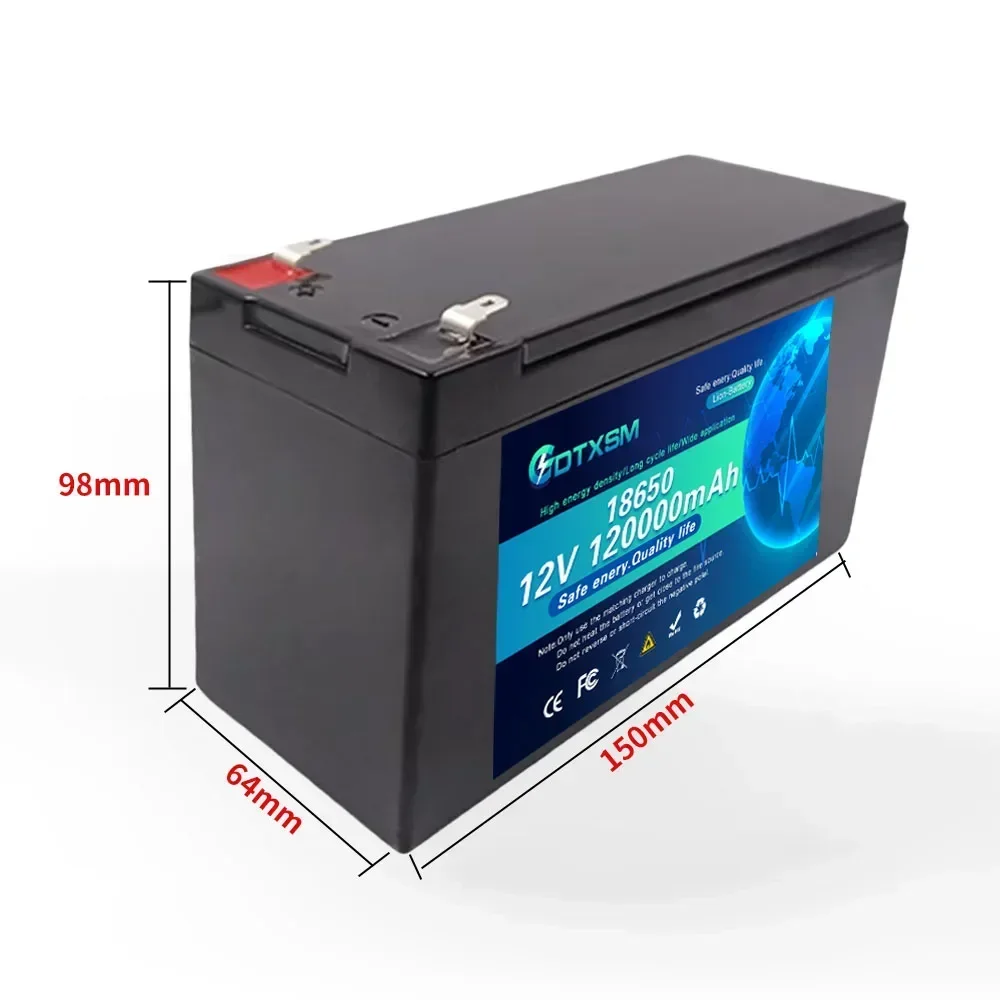New 12V 45Ah 50Ah 100Ah 120Ah lithium Battery Pack Lithium Iron Phosphate Batteries Built-in BMS For Solar Boat+12.6V Charger.
New 12V 45Ah 50Ah 100Ah 120Ah lithium Battery Pack Lithium Iron Phosphate Batteries Built-in BMS For Solar Boat+12.6V Charger.