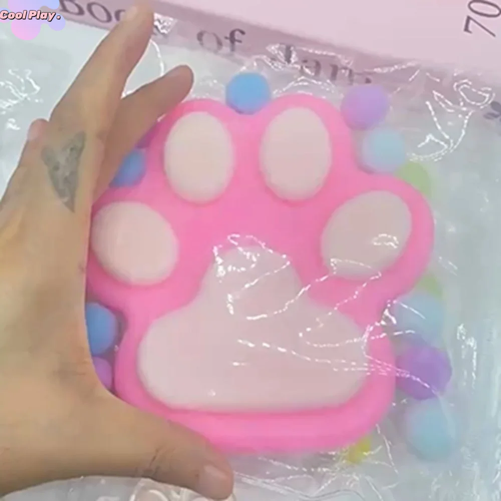 Funny Super Large Cat Paw Squeeze Toy Kneading Silicone Cat Paw Fidget Toy Soft 3D Cat Paw Pinch Toy Kids Tricky Doll
Funny Super Large Cat Paw Squeeze Toy Kneading Silicone Cat Paw Fidget Toy Soft 3D Cat Paw Pinch Toy Kids Tricky Doll