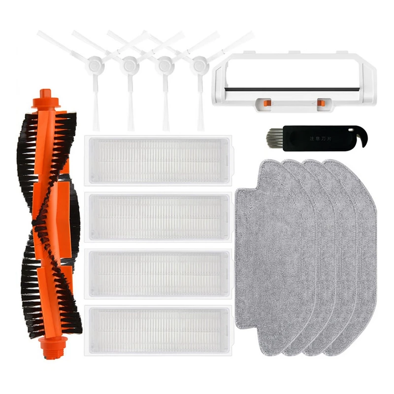 For Xiaomi Mijia Robot Vacuum Mop 3C B106CN Replacement Spare Parts Accessory Main Side Brush Hepa Filter Mop Rag Cloth Cover
For Xiaomi Mijia Robot Vacuum Mop 3C B106CN Replacement Spare Parts Accessory Main Side Brush Hepa Filter Mop Rag Cloth Cover